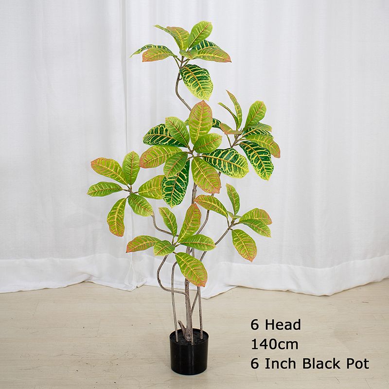 Artificial Croton Plant