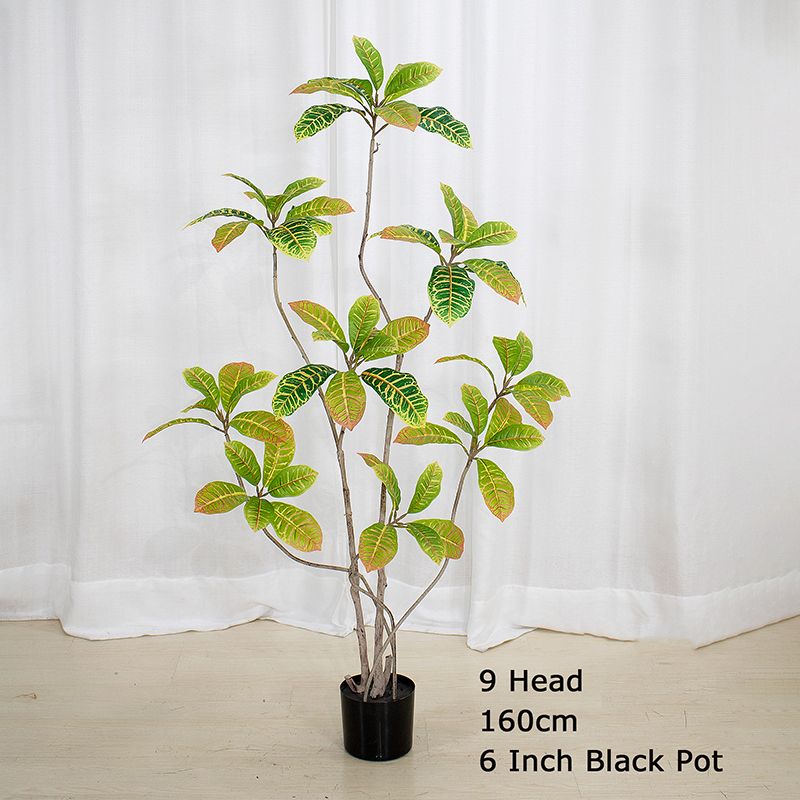 Artificial Croton Plant