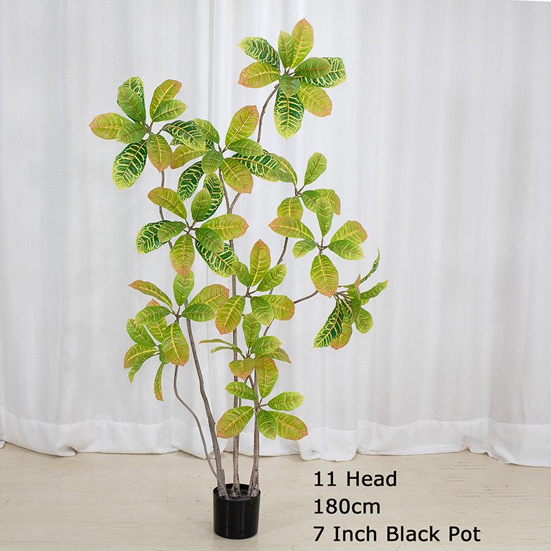 Artificial Croton Plant