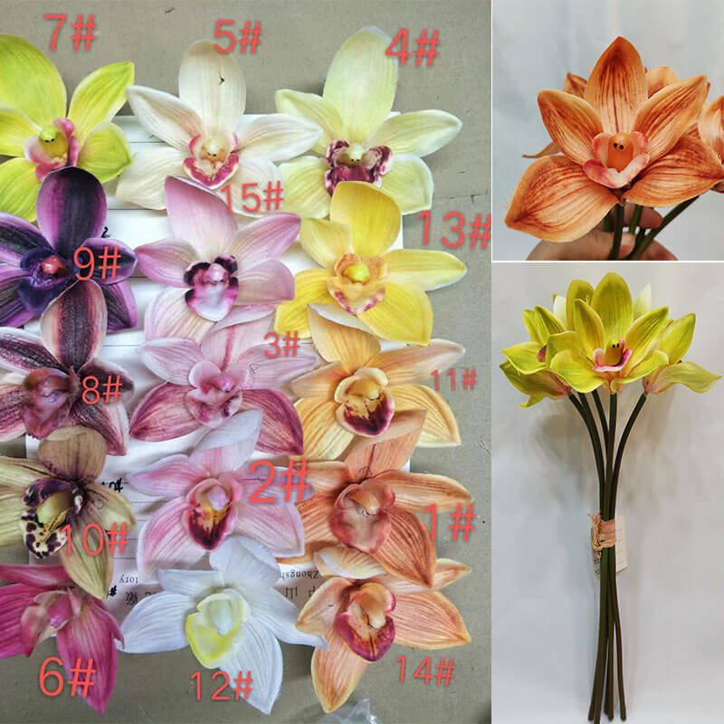 Artificial Cymbidium Orchids