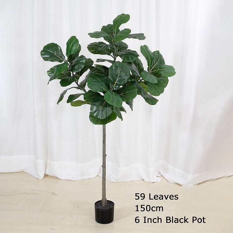 artificial fiddle leaf tree