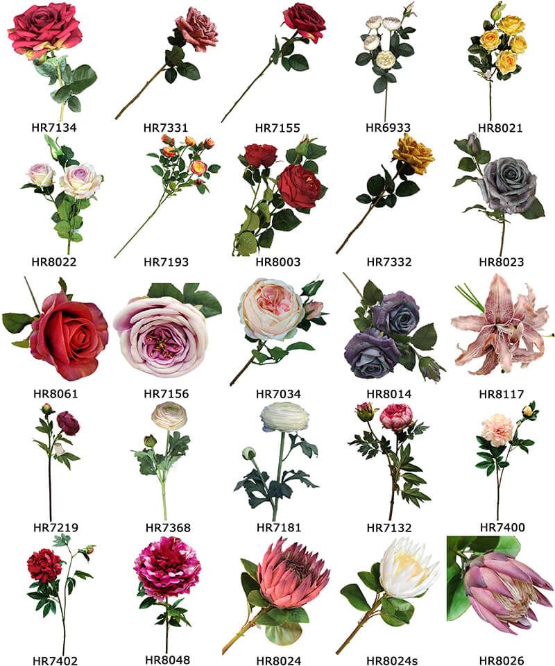 artificial flower catalog