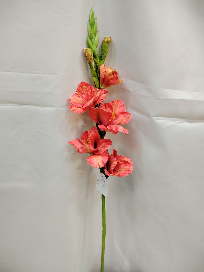 Artificial gladiolus