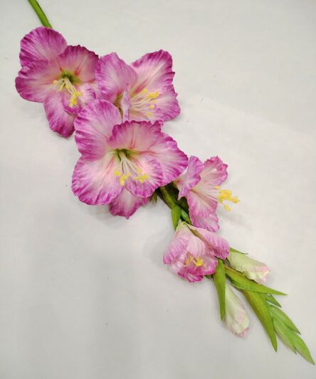 Artificial gladiolus