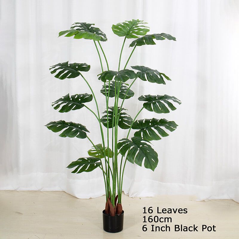 artificial monstera plant