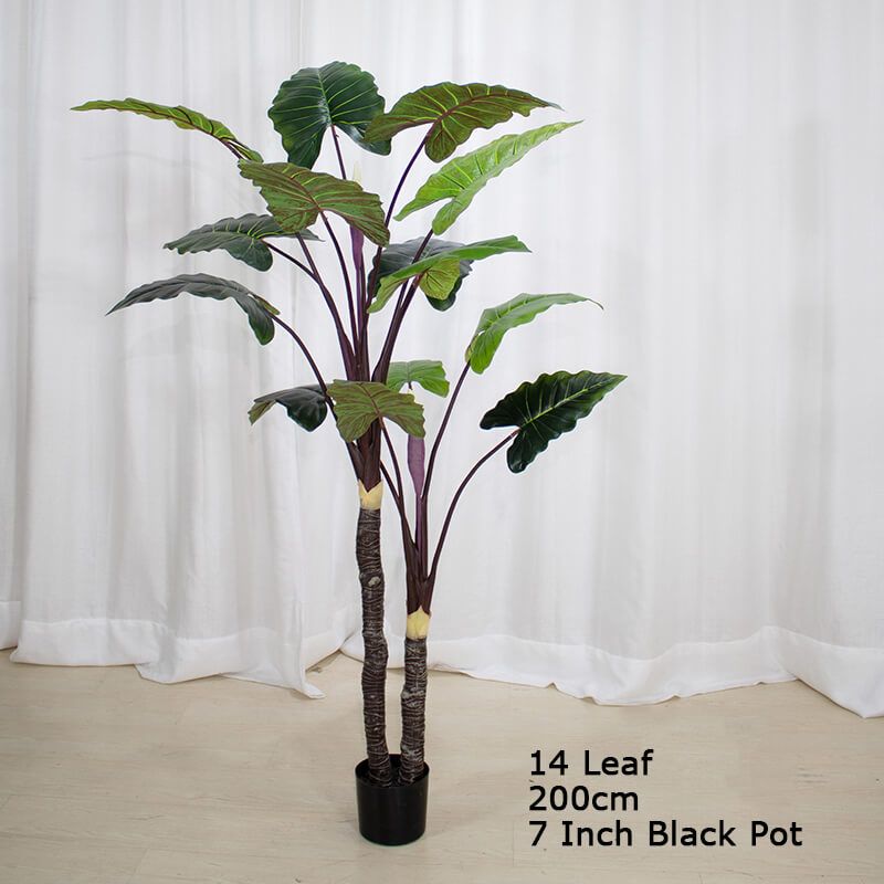 artificial taro plant