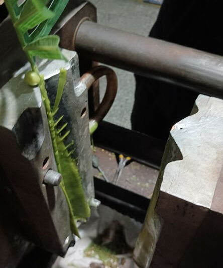 palm leaf machine