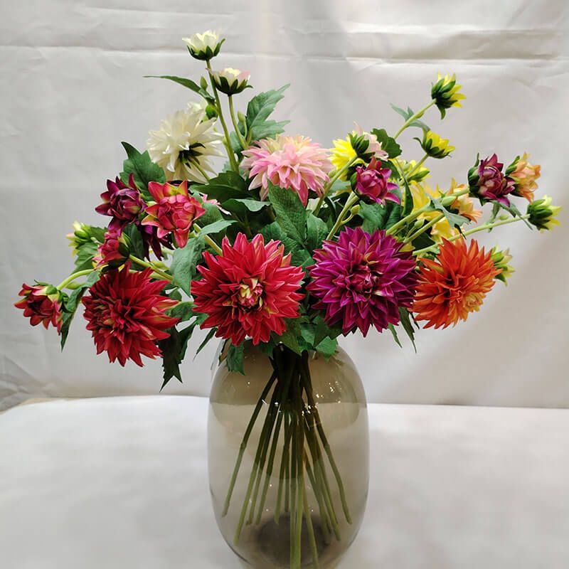 Artificial Dahlia Flowers