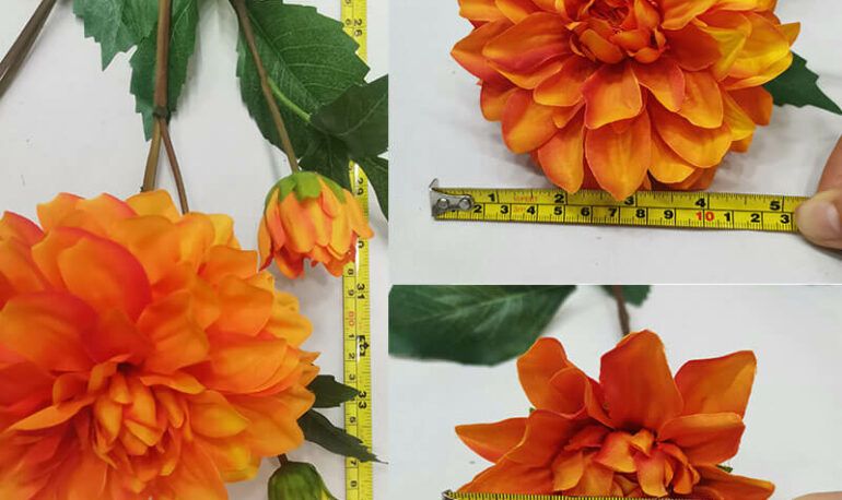 Artificial Dahlia Flowers
