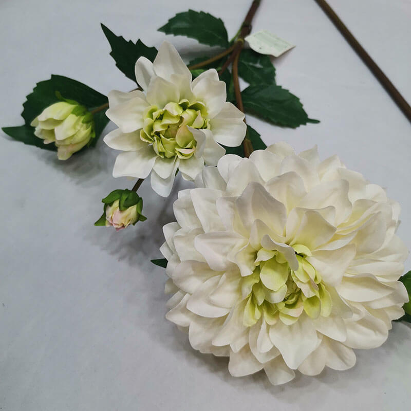 Artificial Dahlia white