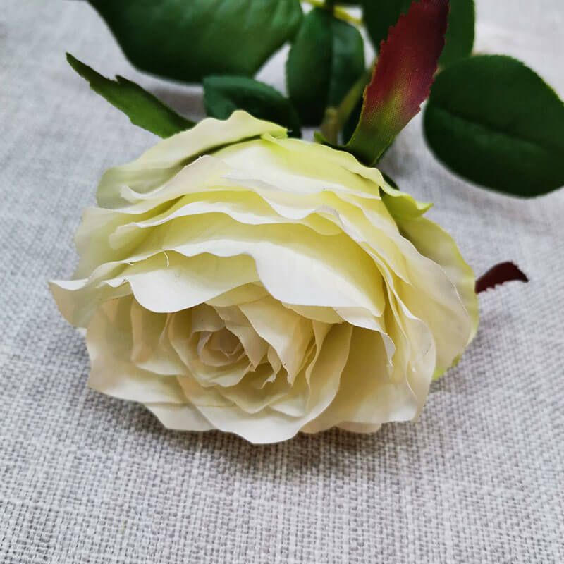 Artificial White Rose