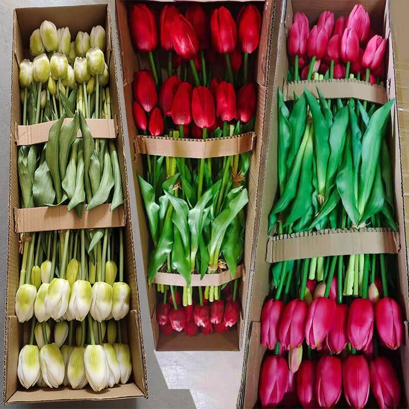 artificial tulips