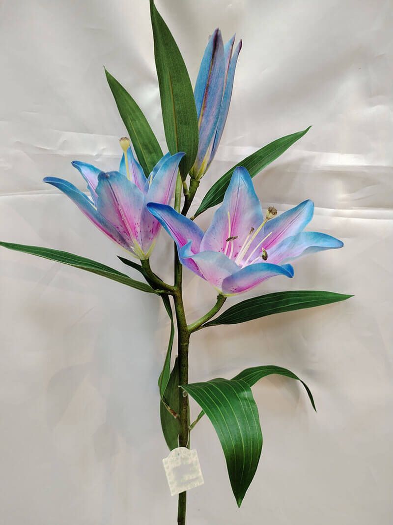 purple artificial lily