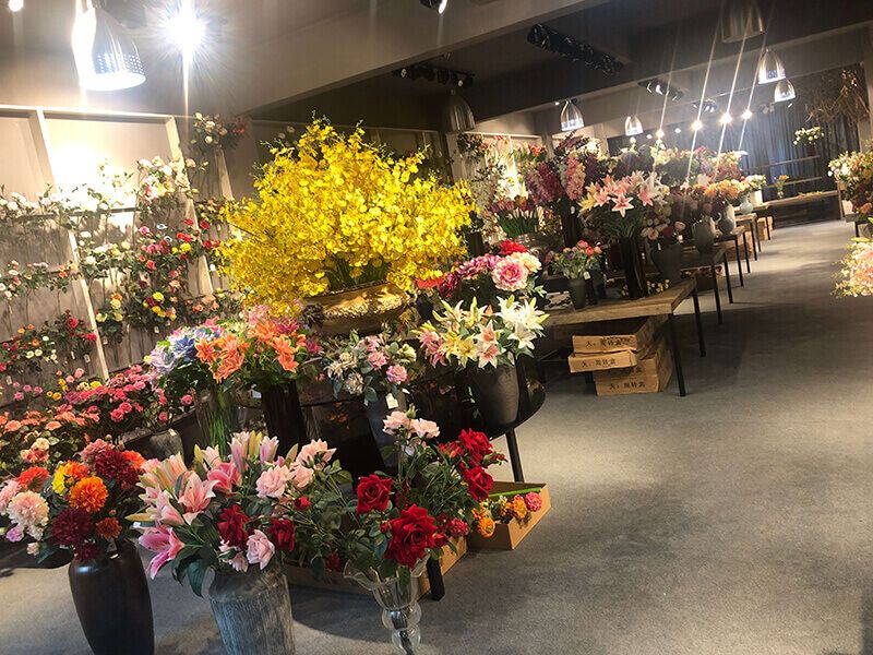 artificial flowers factory