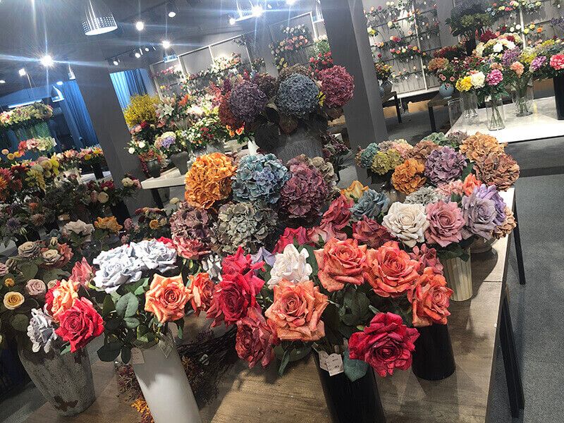 artificial flowers factory