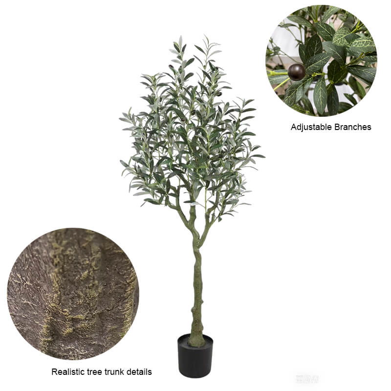 Artificial Olive Trees for Outdoor Decoration