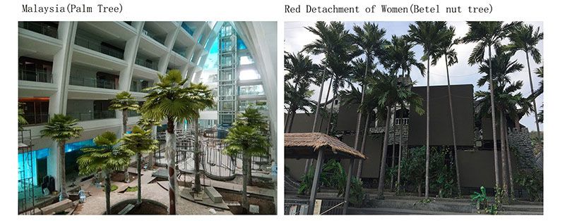 Artificial Palm Tree Landscape Project