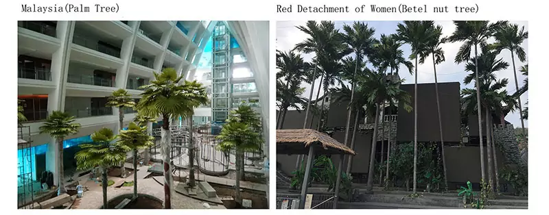 Artificial Palm Tree Landscape Project